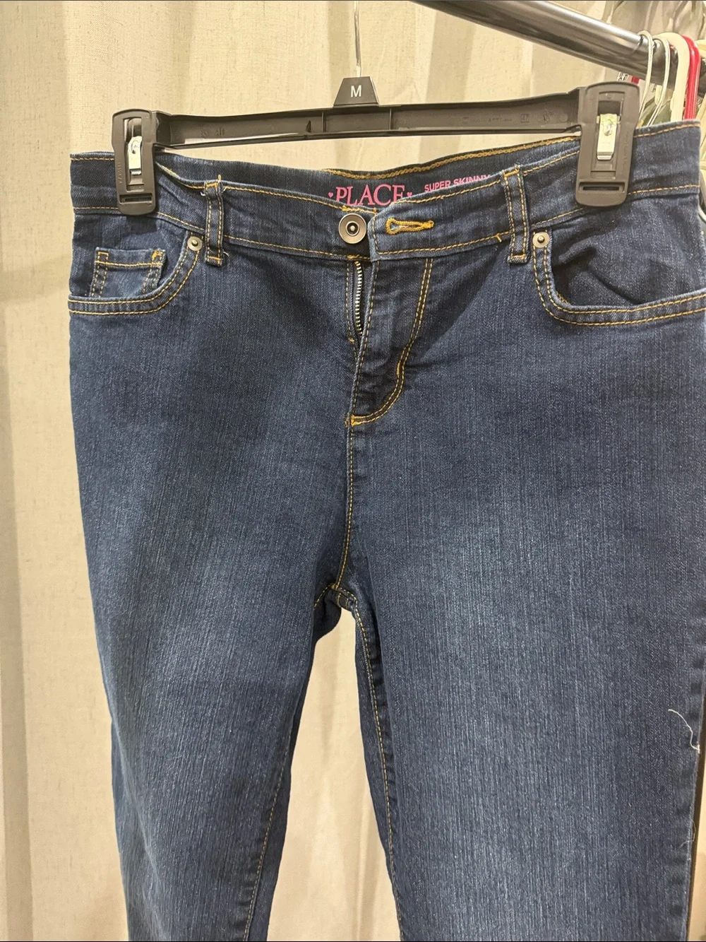Super Skinny Dark Blue junior Jeans